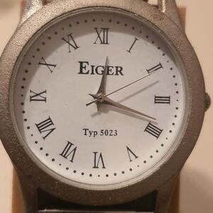 Eiger Typ5023 Silver/White Stainless Steel Men's Watch